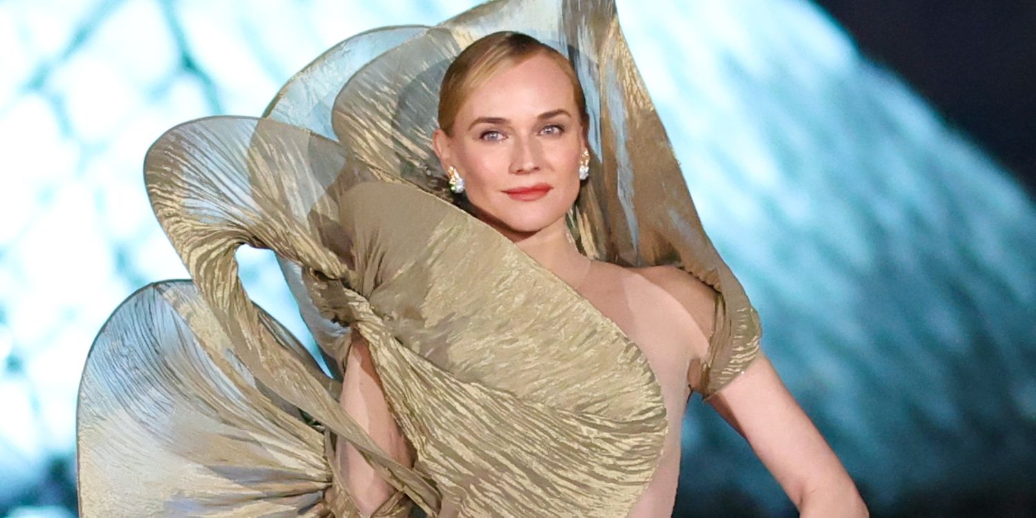 Diane Kruger's Sculptural Avant-Garde Gown Is Covered in 3D Petals