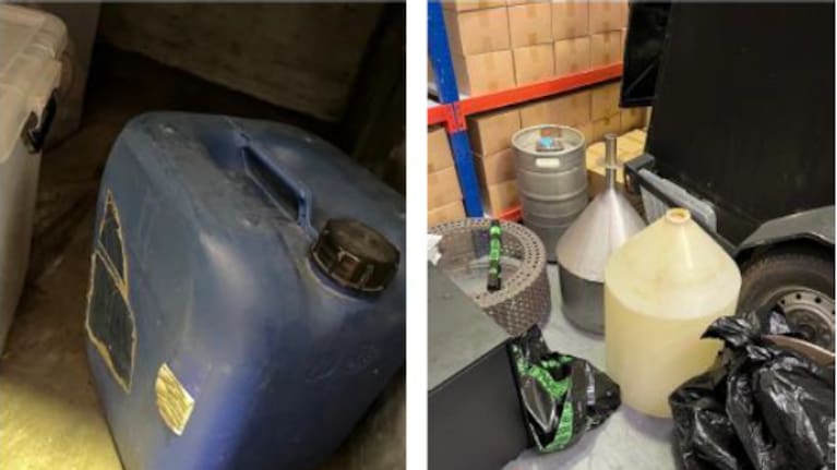 Drug materials seized by police. Image: Court summary of facts.