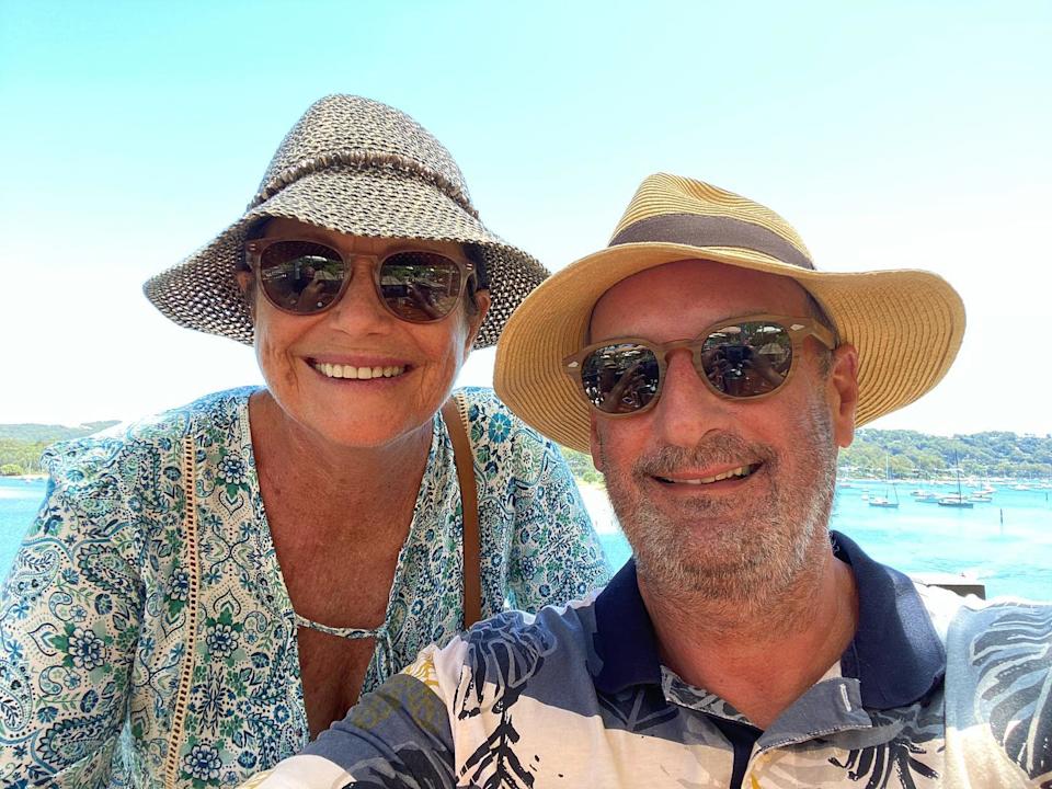 Economics director at Compare the Market David Koch and his wife pictured smiling.