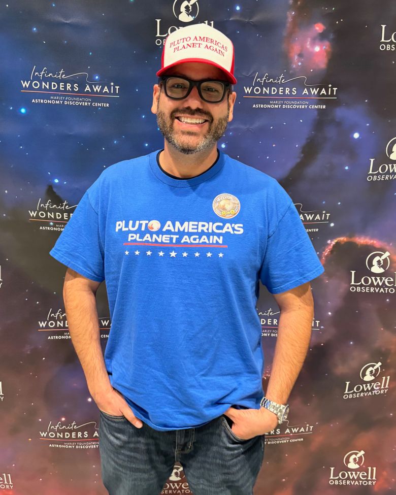 Eddie Gonzales attended the I Heart Pluto Festival from Fort Lauderdale, Florida.