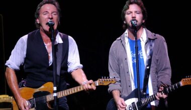 Eddie Vedder was 'terrified' riding horses with Bruce Springsteen