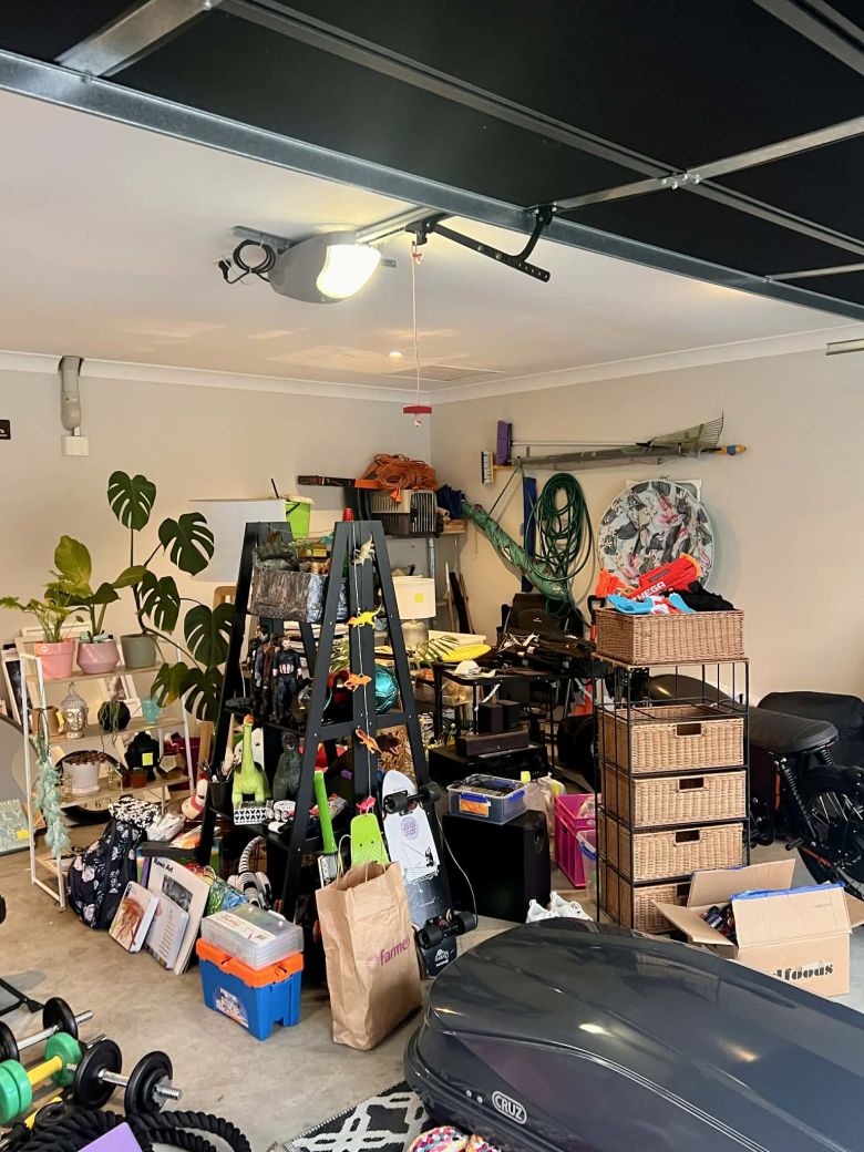 The Thorn family sold almost everything they owned and swapped their Wellington home (pictured) for a newer place in Melbourne – a third larger at the same price.