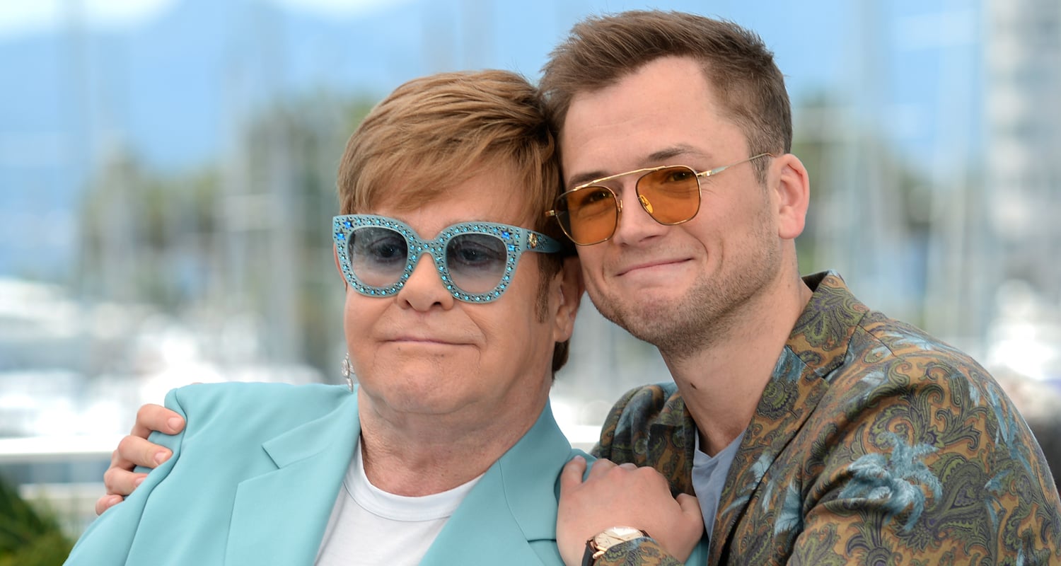 Elton John Reunites with ‘Rocketman’ Star Taron Egerton on 79th Birthday! | Elton John, Taron Egerton | Celebrity News and Gossip | Entertainment, Photos and Videos