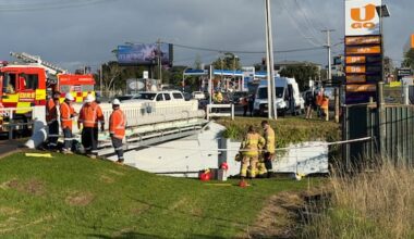 Pipeline with cooling oil attacked in south Auckland
