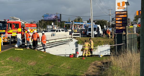 Pipeline with cooling oil attacked in south Auckland