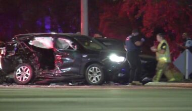 Child dies following three-car crash in Auckland's East Tāmaki