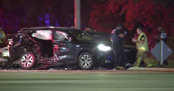 Child dies following three-car crash in Auckland's East Tāmaki