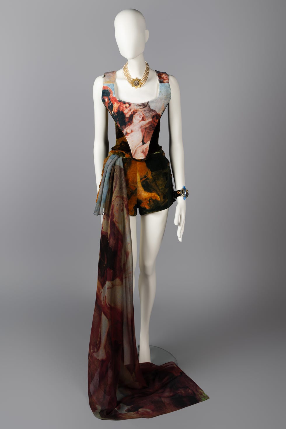 fashion outfit displayed on a mannequin fashion outfit displayed on a mannequin
