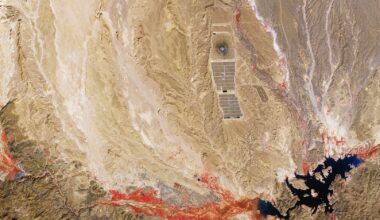Enormous solar power array seen from orbit photo of the day for March 5, 2026