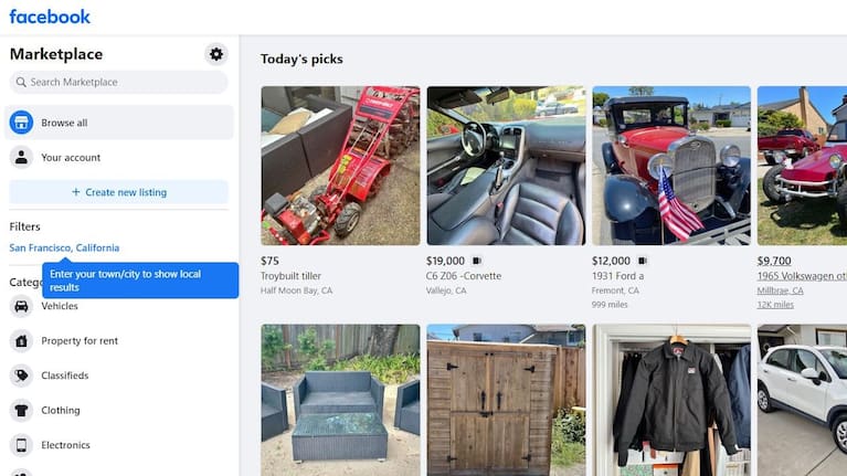 Facebook Marketplace is said to be one of Trade Me's biggest competitors.