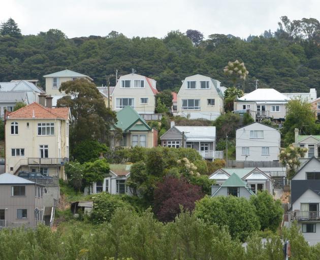 Flats on Forth St and Harbour Tce. Photo: ODT files
