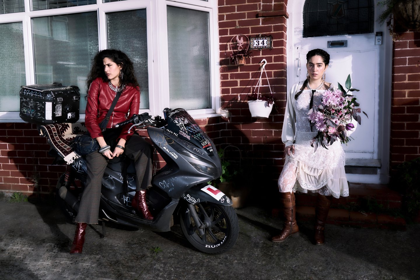 The high contrast photographs of Bea Dero are romantic glimpses of youth