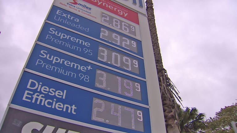 Fuel prices on the rise on Auckland's Karangahape Road  this week.