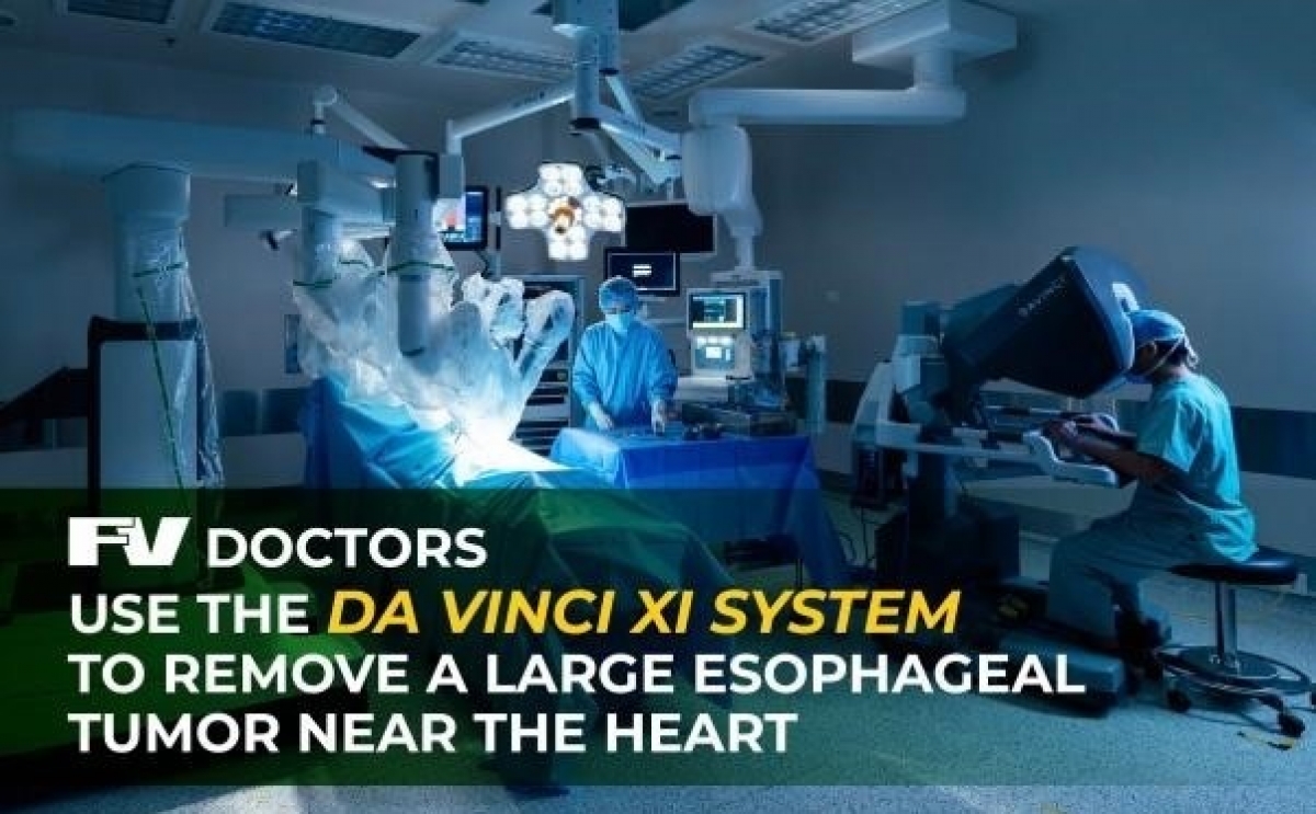 Robotic surgery proves effective for complex thoracic case at FV Hospital