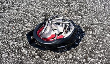 Helmet saved cyclist from more serious injury: police