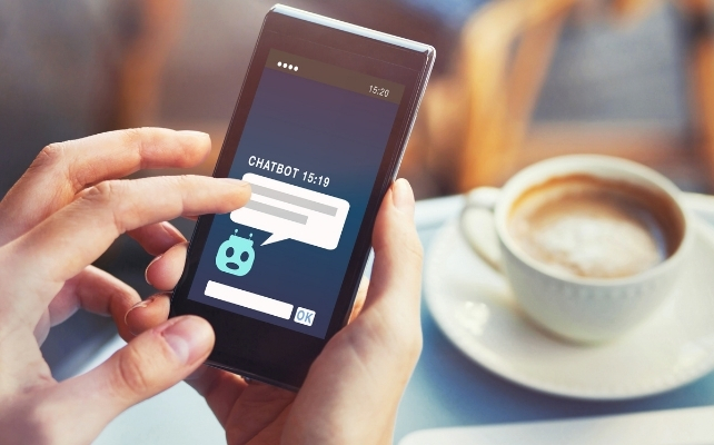 phone with a chatbot
