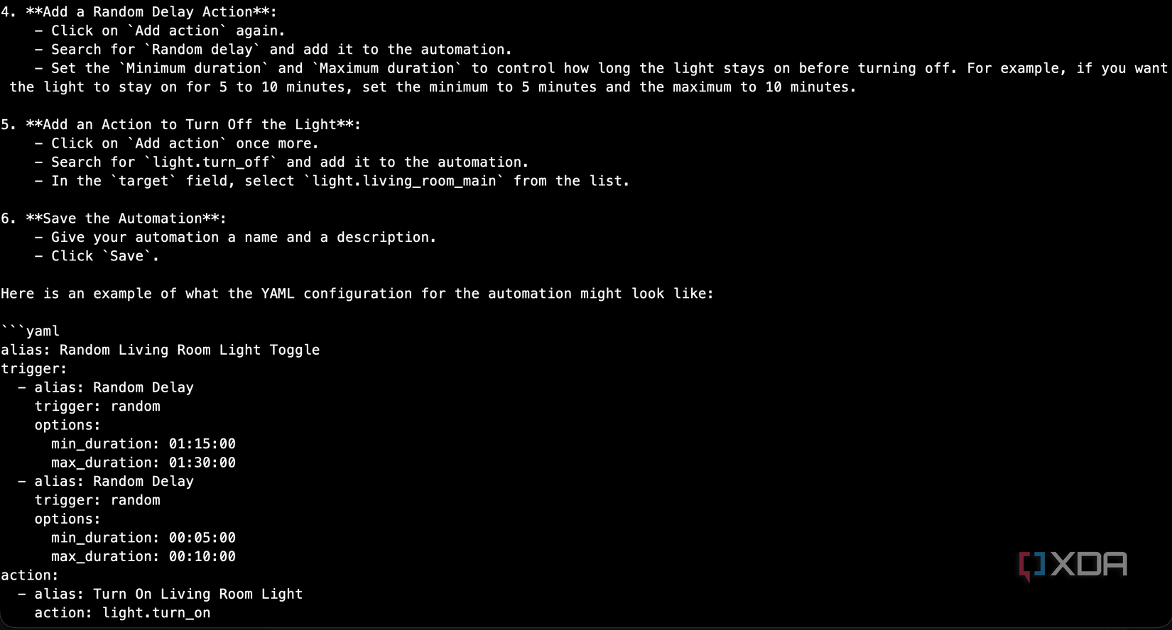 Qwen2.5 Coder Instruct 7B trying to create an automation