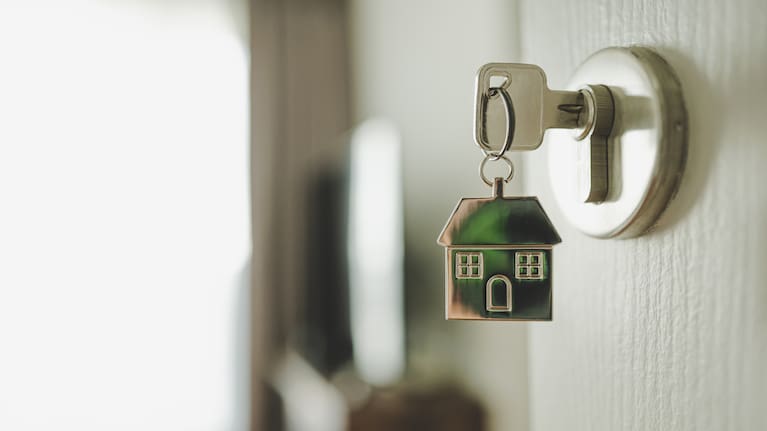 Keys in the door (file image)