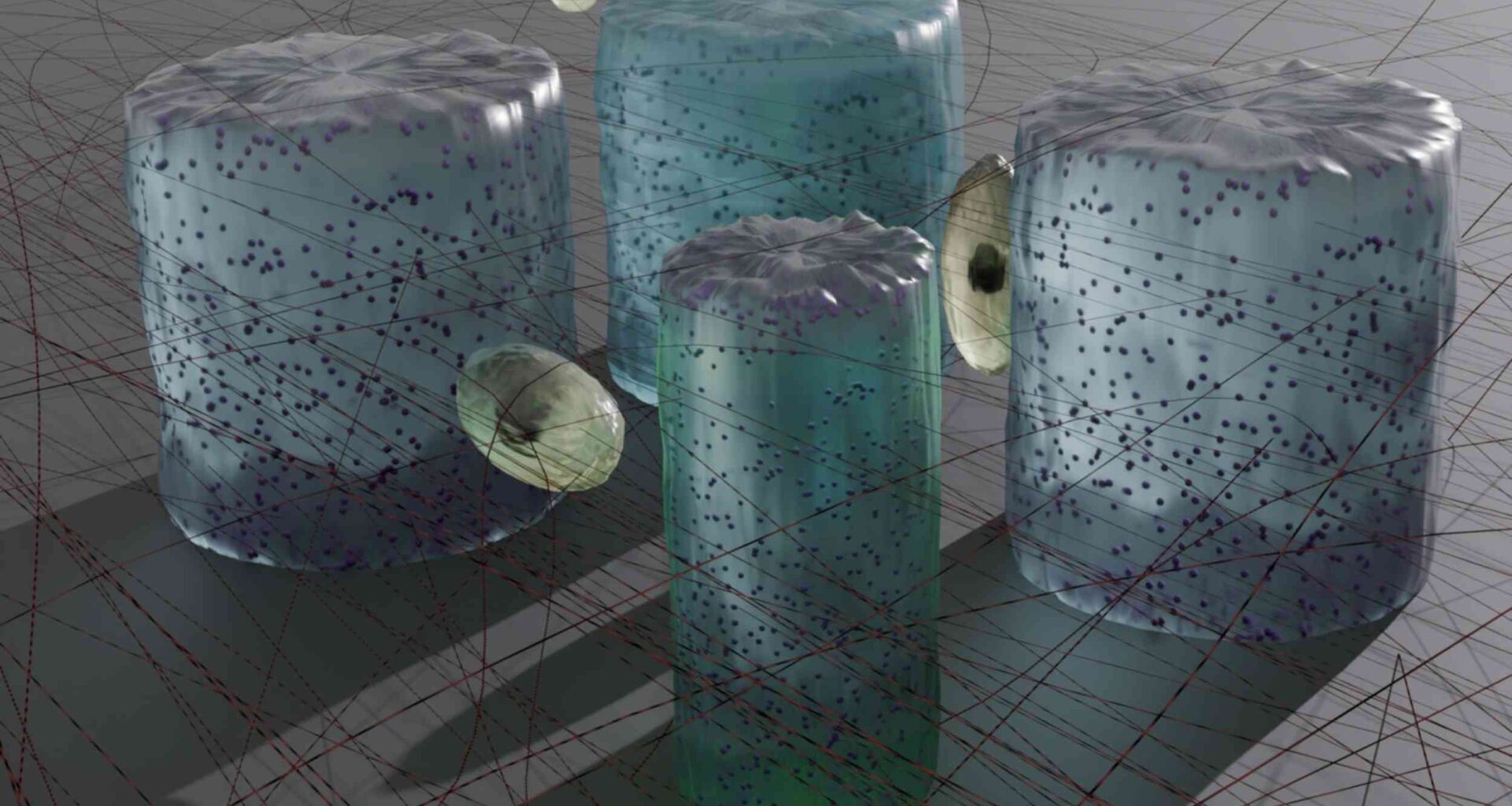 Scientists build tiny hydrogel machines that mimic living cells