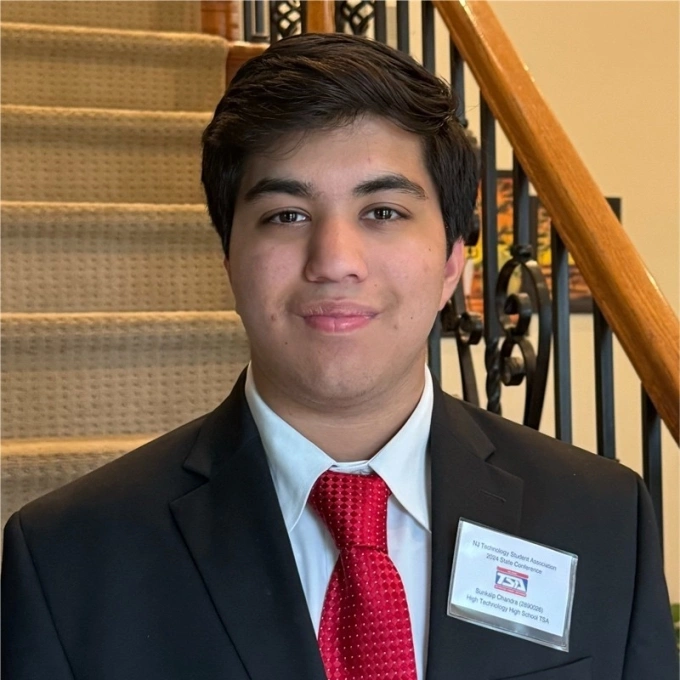 Sunkalp Chandra, 18, founder of Reteena, a AI startup focused on improving Alzheimer’s diagnosis and therapy. Photo courtesy of Chandras LinkedIn