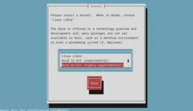 GNU Guix Hurd 64-bit installer option
