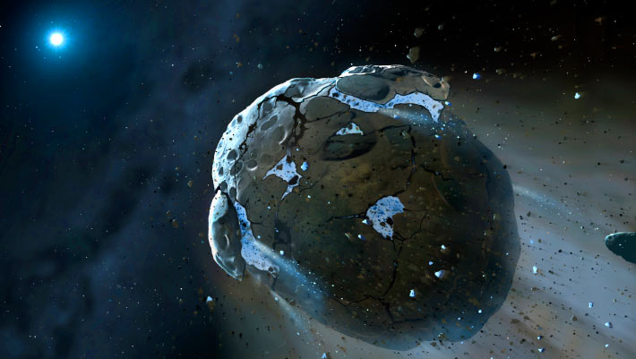 Extremophile Bacteria May Hitch Rides on Asteroid Fragments