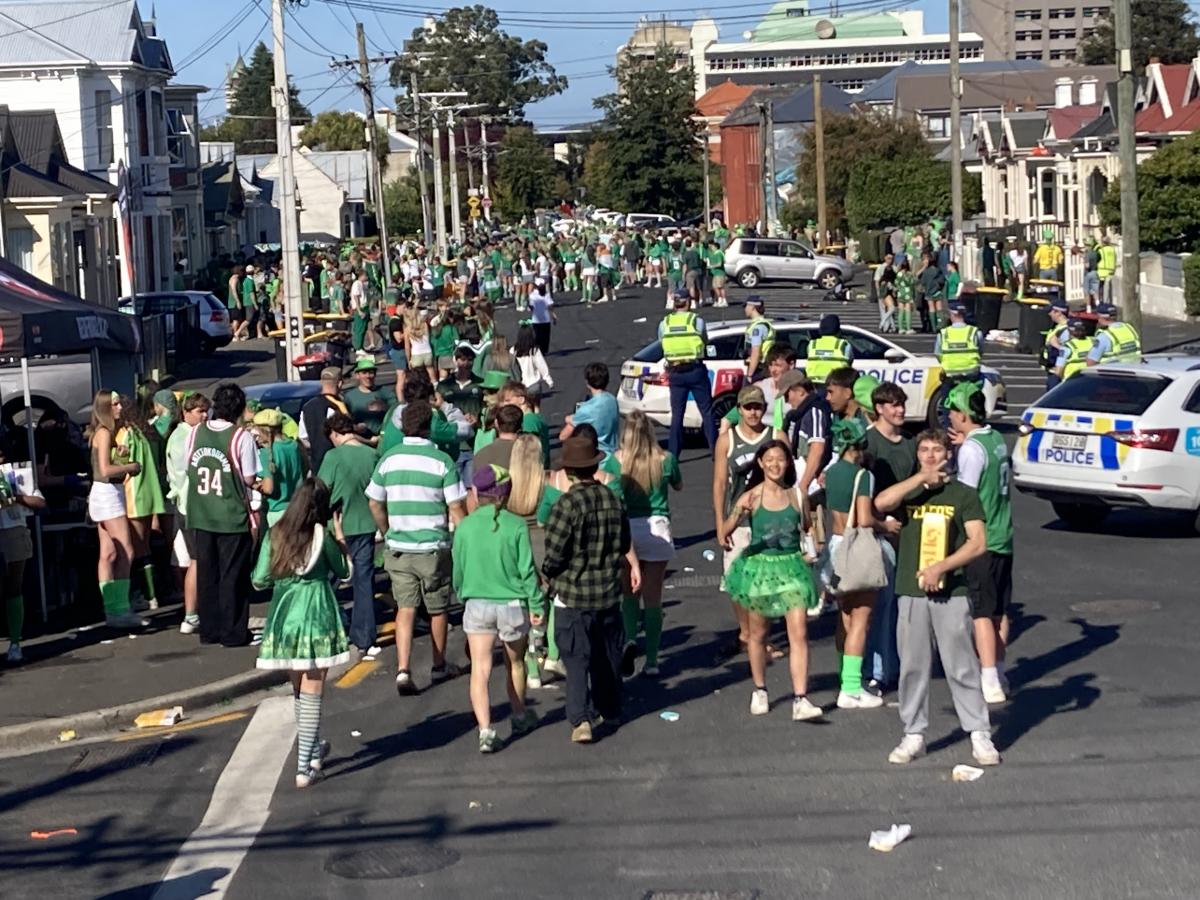 Paddy's Day revellers behaving but 'hours' of drinking left