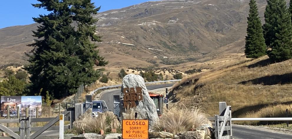 The crash happened on the Cardrona Skifield Rd. Photo: Ruairi O'Shea