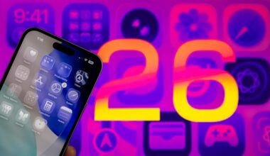 An iPhone next to the number 26.