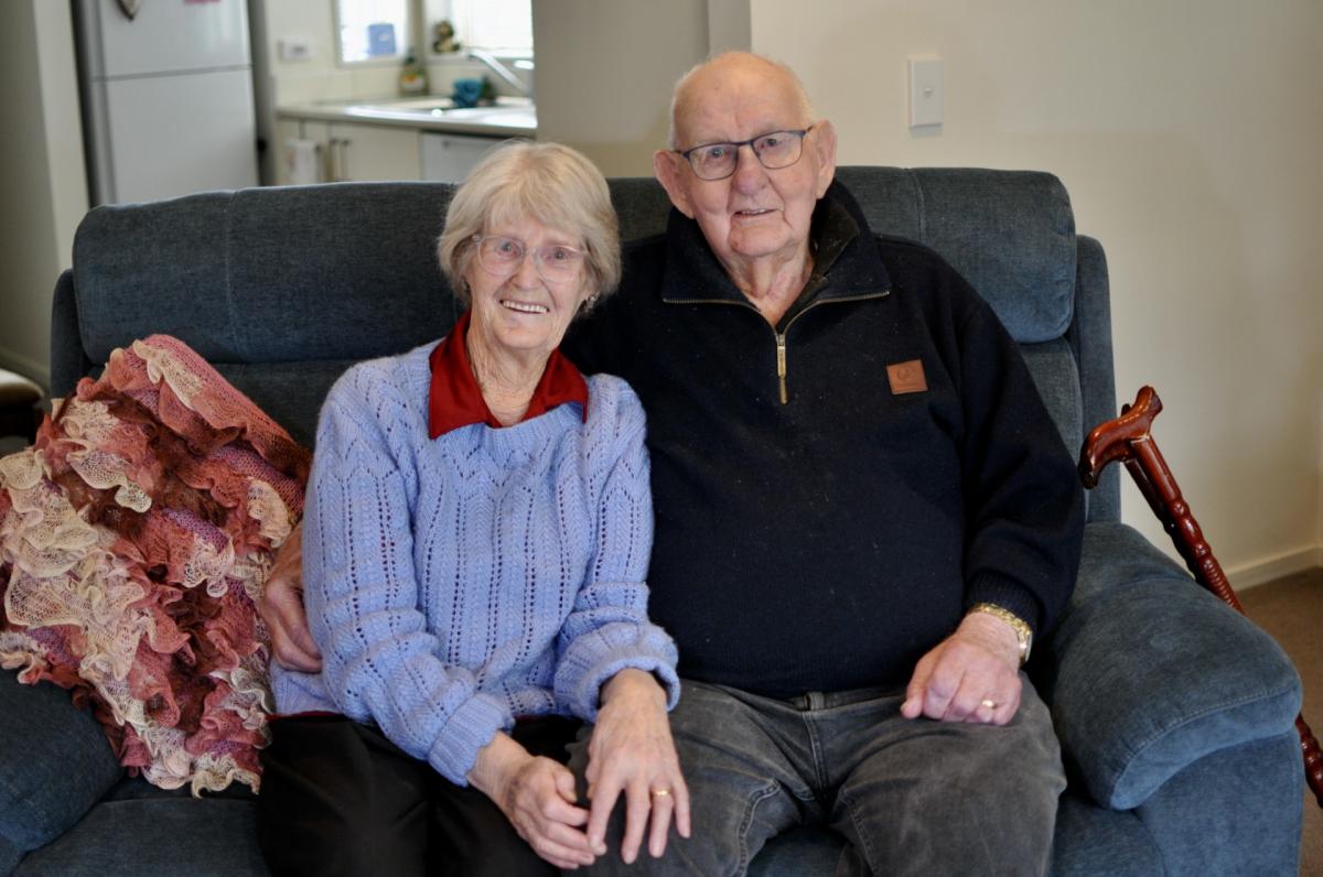 Meeting at Milton station led to 70-year romance