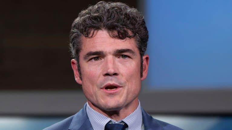 Joe Kent, Director of the US National Counterterrorism Center, speaks during a congressional debate at KATU studios October 7, 2024, in Portland.