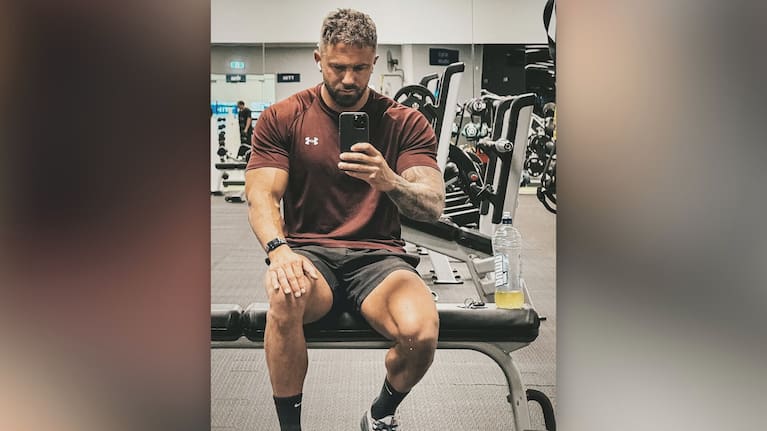 Josh Townshend is a keen bodybuilder.