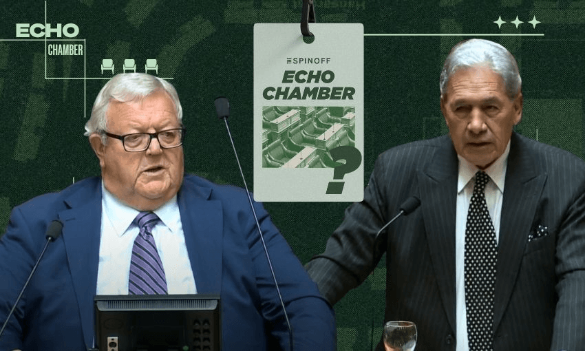 Echo Chamber: NZ First takes jabs at Gerry Brownlee