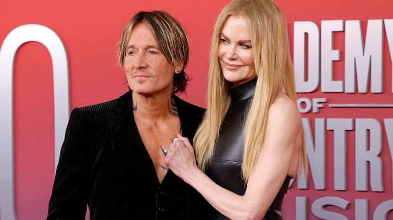 Keith Urban and Nicole Kidman attend the 2025 Academy of Country Music Awards