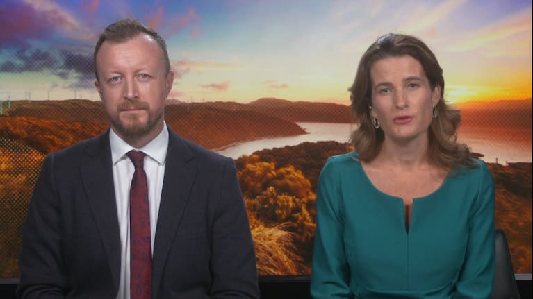 Labour's Kieran McAnulty (left) and National's Nicola Willis (right). 