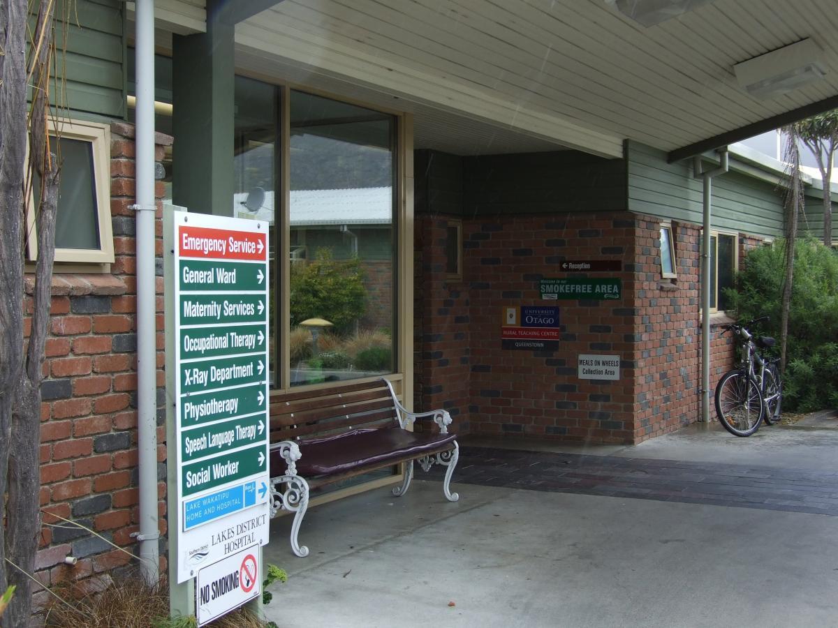 Call to set up hospice care at empty site