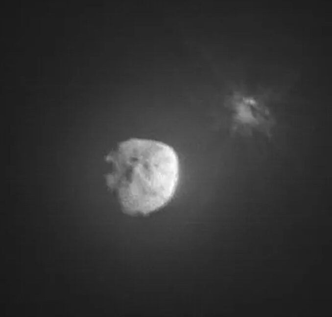 Asteroid defense mission shifted the orbit of more than its target