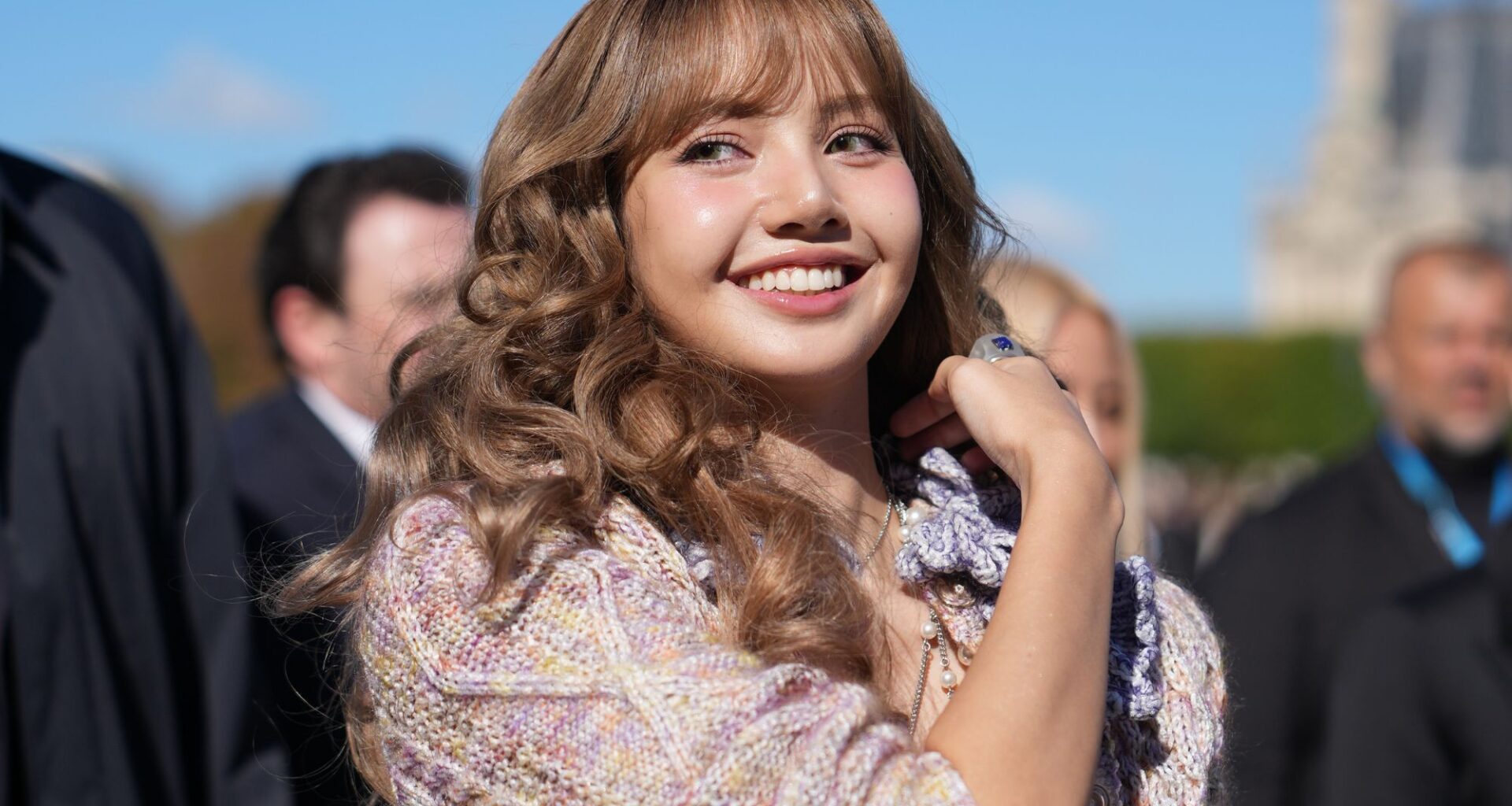 BLACKPINK's Lisa visits viral monkey Punch in Japan