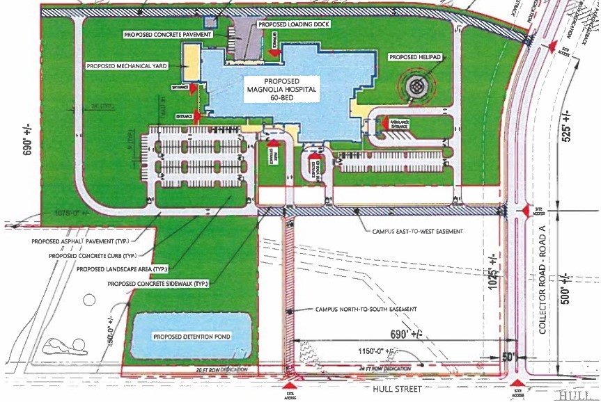 Breaking News: Competing Chesterfield hospital proposals from VCU, HCA, Bon Secours each get state approval 2 magnolia hospital 1