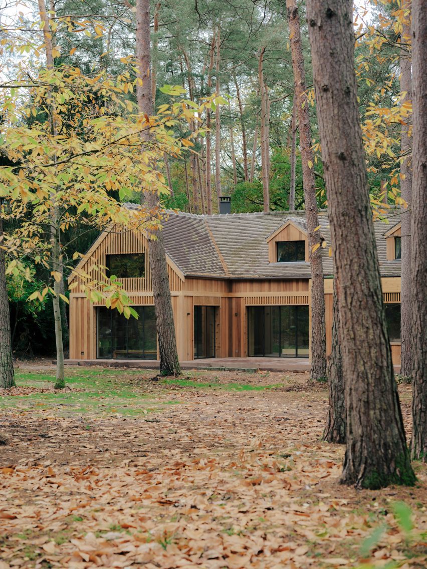 Woodland home in France