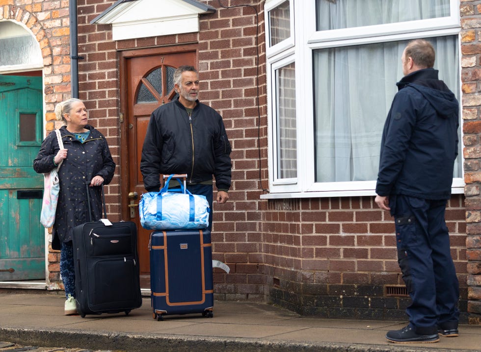 Mal Roper, Dev Alahan, Bernie Winter, Coronation Street mal roper, dev alahan, bernie winter, coronation street