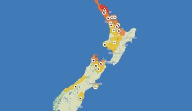Red warning for parts of Northland, 320mm of rain possible