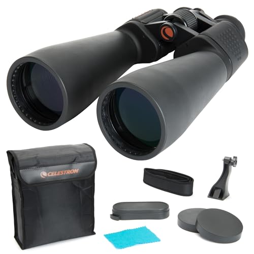 Celestron Skymaster 25x70 Binoculars &ndash; Powerful Binoculars for Detailed Long-Distance Viewing and Binocular Astronomy &ndash; Multi-Coated Optics &ndash; Tripod Adapter &amp; Carrying Case