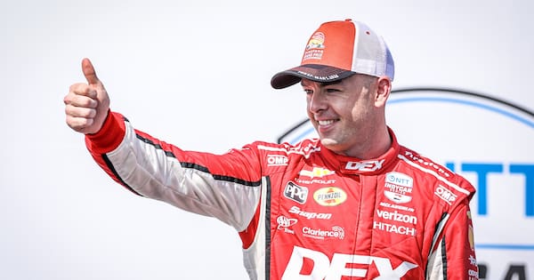 'Good start' - McLaughlin celebrates second place in Indycar race