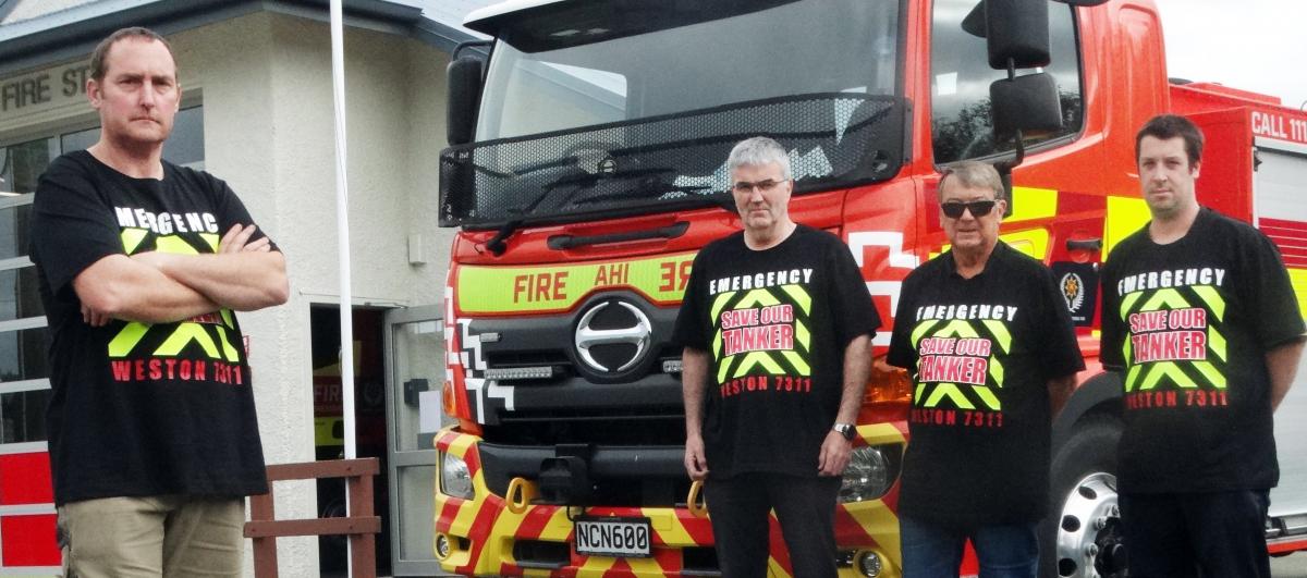 Volunteer fire brigade left in limbo