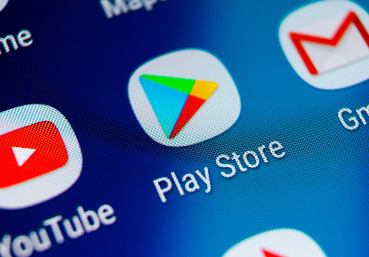 Google Play Store application icon (123rf)
