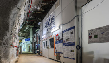 Scientists use the Northwestern Experimental Underground Site, called NEXUS, to study the behavior of quantum devices for use in dark matter searches and quantum information science. Credit: Ryan Postel, Fermilab