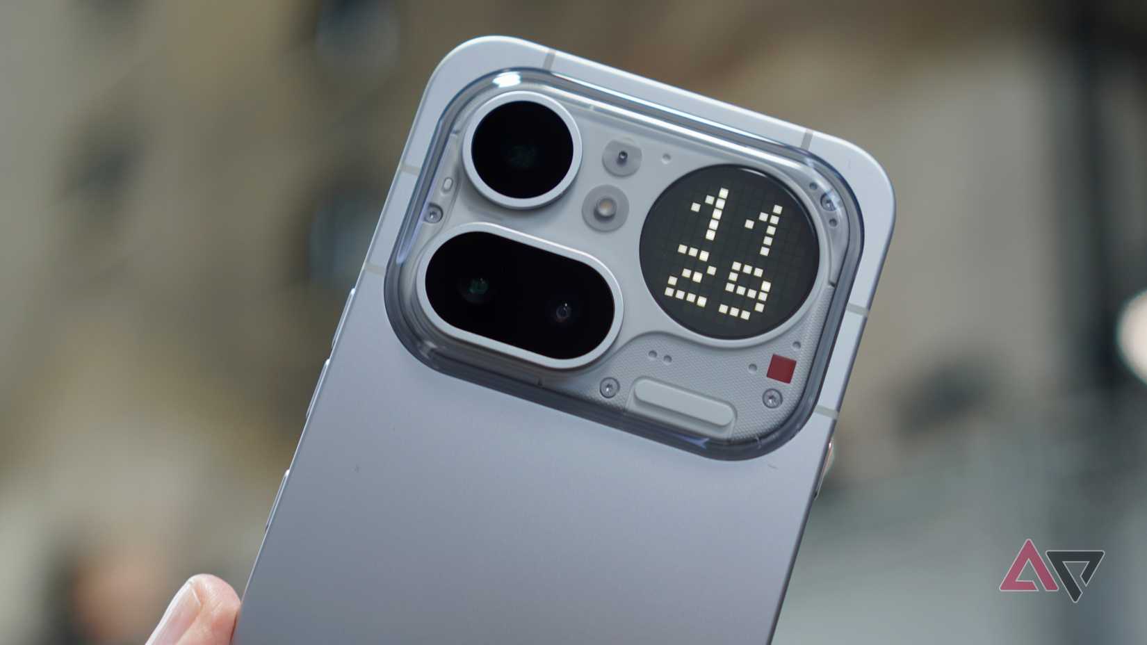 The Nothing Phone (4a) Pro's Glyph Matrix