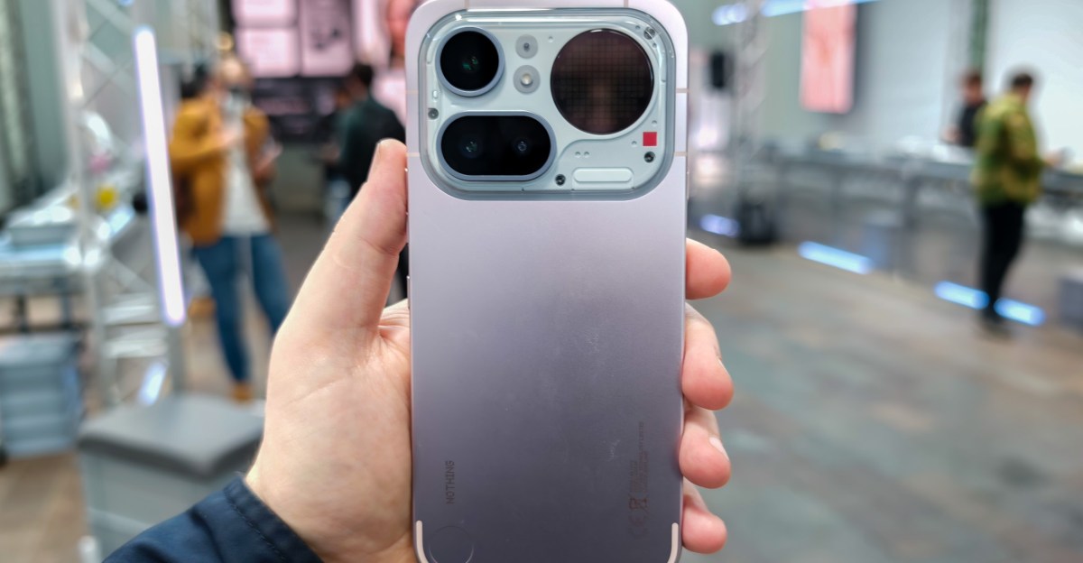 Nothing is finally covering up with the slim, metal Phone 4A Pro