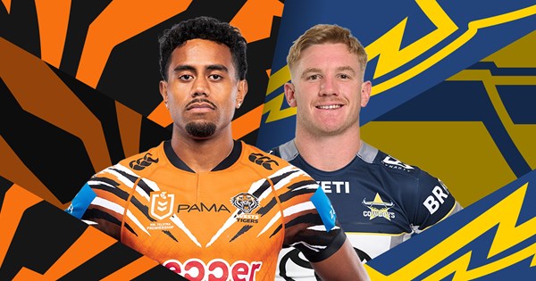 NRL 2026, Wests Tigers, North Queensland Cowboys, round 2 preview, official team lists, injuries, updates